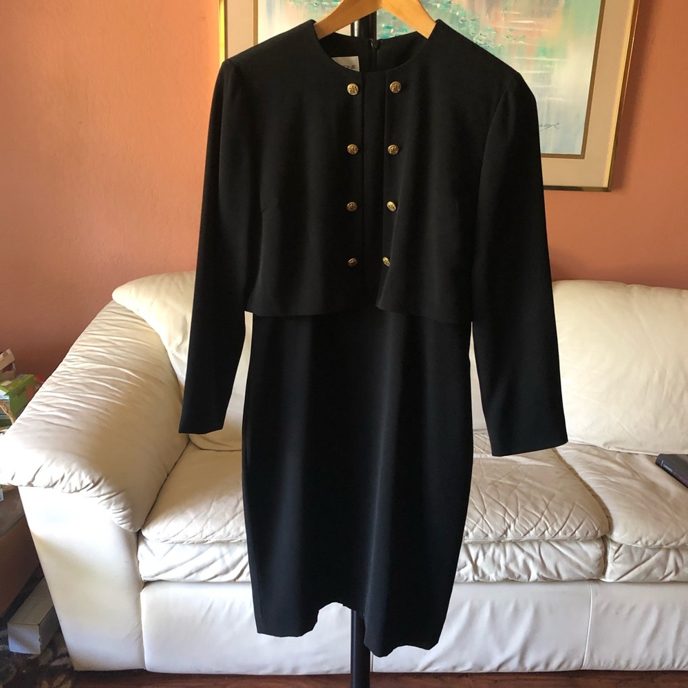 Evan Picone black dress